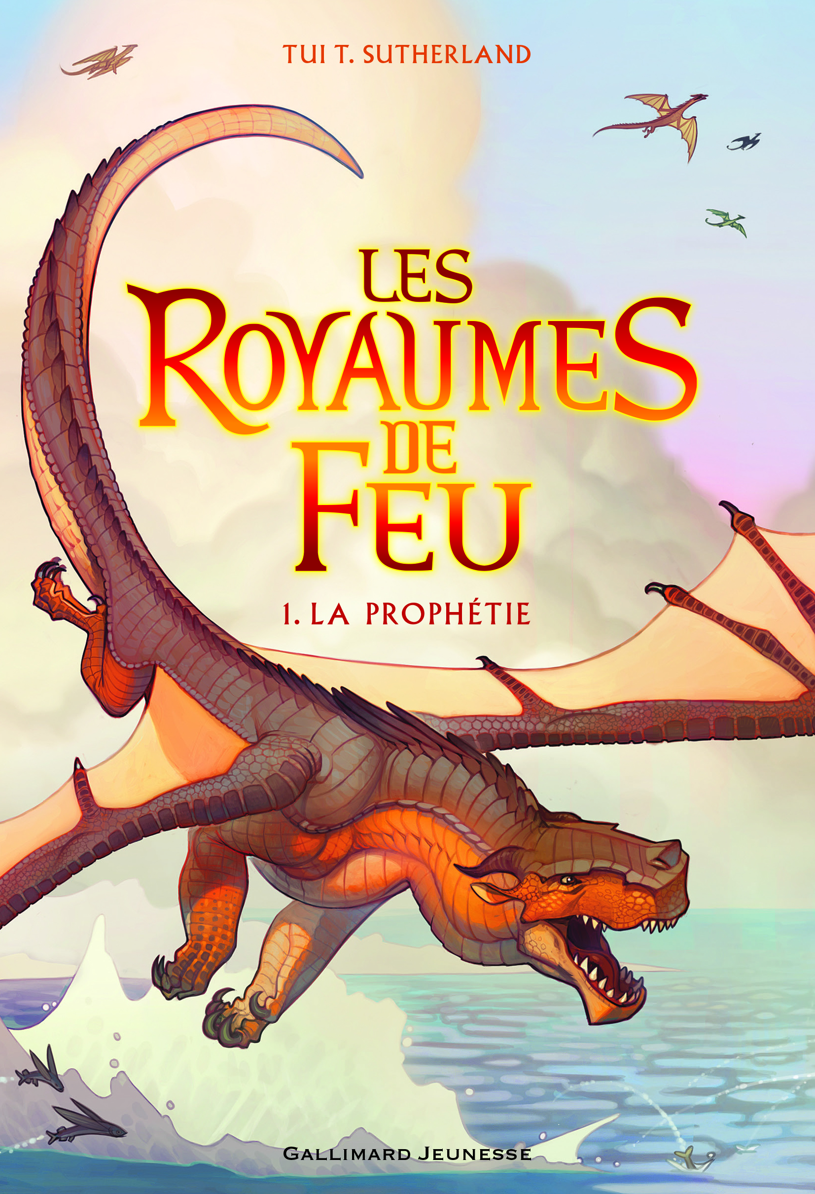 Couverture du livre Les Royaumes de Feu : La Prophétie