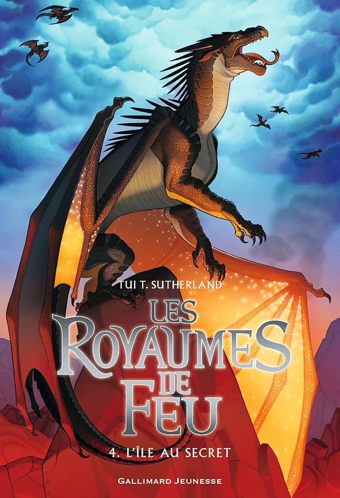 Couverture du tome 4 L'île au Secret
