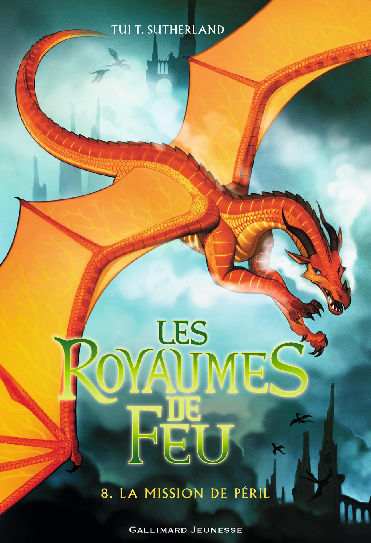 couverture d'un tome des Royaumes de Feu